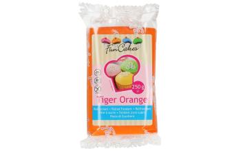 Oranžová potahovací hmota Tiger Orange 250 g - FunCakes