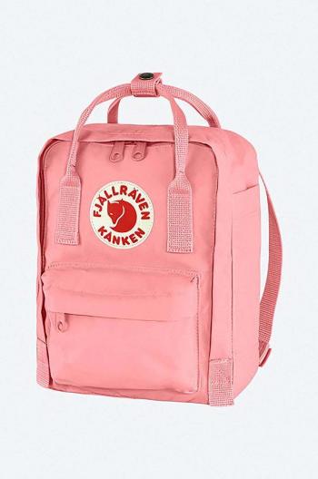 Batoh Fjallraven Kanken Mini růžová barva, malý, s aplikací, F23561.312-312