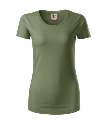 MALFINI Dámské tričko Origin - Khaki | L