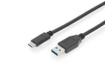 USB 3.0 kabel Ansmann AK-300146-010-S AK-300146-010-S, 1.00 m, černá