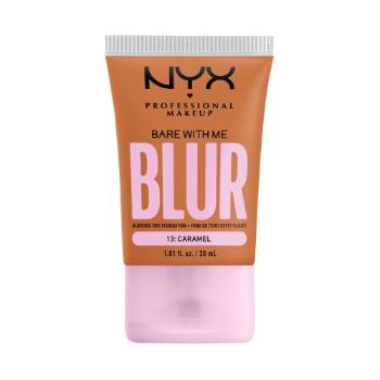 NYX Professional Makeup Bare With Me Blur Tint Foundation 30 ml make-up pro ženy 13 Caramel na normální pleť; na smíšenou pleť; na dehydratovanou pleť