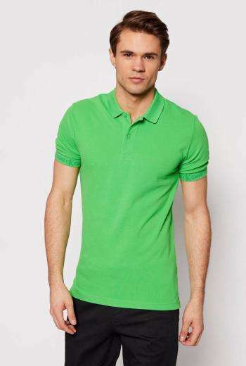 Calvin Klein pánské zelené polo triko - XL (LYQ)