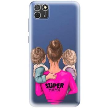 iSaprio Super Mama - Two Boys pro Honor 9S (smtwboy-TPU3_Hon9S)