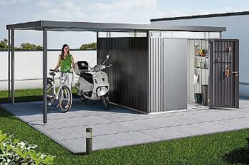 Biohort Postranní střecha Biohort pro HighLine H2 282 x 195 (tmavě šedá metalíza)