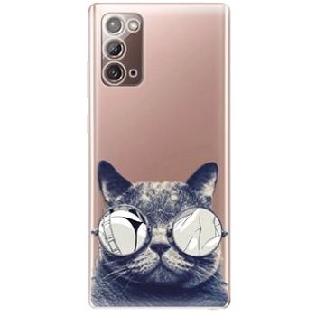 iSaprio Crazy Cat 01 pro Samsung Galaxy Note 20 (craca01-TPU3_GN20)