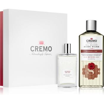 Cremo Set Bourbon and Oak dárková sada pro muže