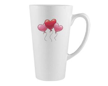 Magický Hrnek Latte Grande 450ml heart balloon