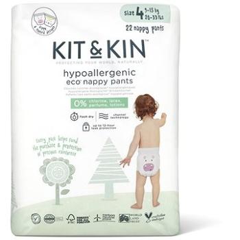 Kit & Kin Eko Nappy Pants Naturally Dry vel. 4 (22 ks) (5060479852963)