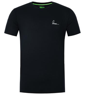 Korda tričko minimal tee black - m