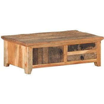 Konferenční stolek 90x50x31 cm masivní recyklované dřevo (320384)