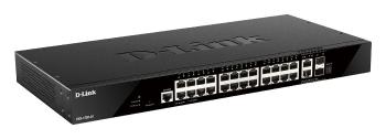 D-Link DGS-1520-28 28-port Smart Managed Switch, 24x gigabit, 2x 10GE RJ45, 2x SFP+