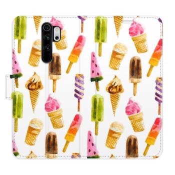 Flipové pouzdro iSaprio - Ice Cream Pattern - Xiaomi Redmi Note 8 Pro