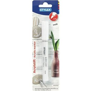 Stylex Acrylic marker bílý 2 mm (32825)