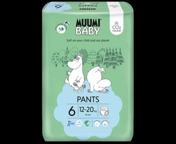 Muumi Baby Pants 6 Junior 12-20 kg kalhotkové eko pleny 36 ks