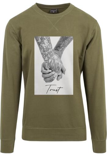 Mr. Tee Trust 2.0 Crewneck olive - L