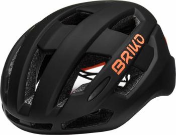 Briko Izar LED Matt Black/Orange Fluo M Cyklistická helma