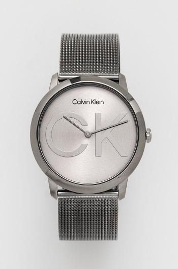 Hodinky Calvin Klein šedá barva, 25300011