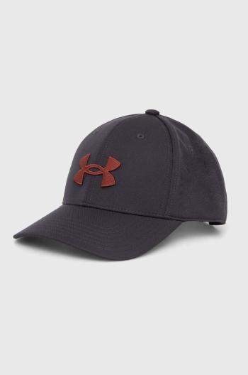 Kšiltovka Under Armour Blitzing šedá barva, s aplikací, 1376701