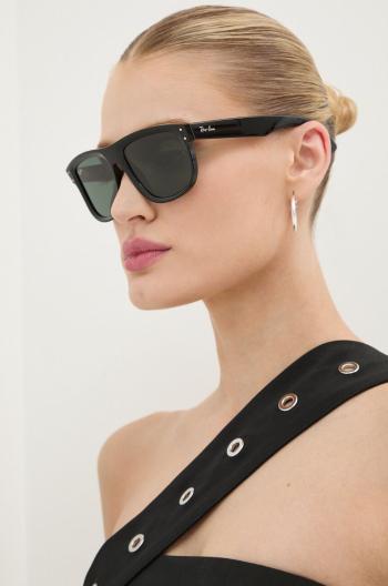 Sluneční brýle Ray-Ban BOYFRIEND REVERSE černá barva, 0RBR0501S