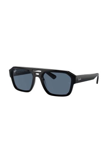 Sluneční brýle Ray-Ban CORRIGAN černá barva, 0RB4397