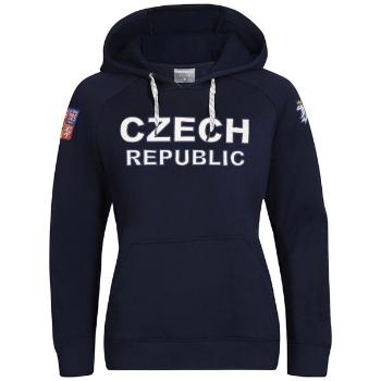 Střída CZECH HOODY Dámská mikina, tmavě modrá, velikost