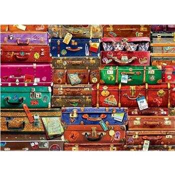 Eurographics Puzzle Cestovní kufry 1000 dílků (628136654685)