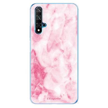 Odolné silikonové pouzdro iSaprio - RoseMarble 16 - Huawei Nova 5T