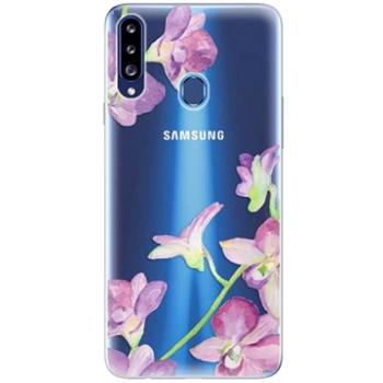 iSaprio Purple Orchid pro Samsung Galaxy A20s (puror-TPU3_A20s)