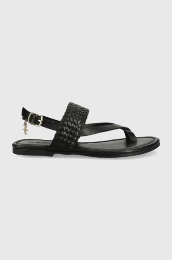 Kožené sandály Mexx Sandal Joraya dámské, černá barva