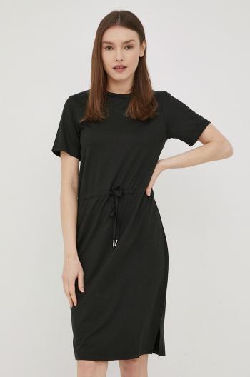 Šaty Superdry černá barva, mini, jednoduchý