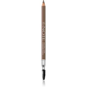 Note Cosmetique Natural Lool Eyebrow Pencil tužka na obočí s kartáčkem 02 Light Brown 1,08 g