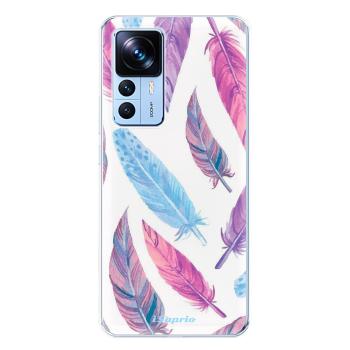 Odolné silikonové pouzdro iSaprio - Feather Pattern 10 - Xiaomi 12T / 12T Pro