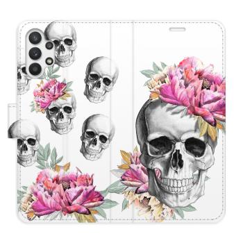 Flipové pouzdro iSaprio - Crazy Skull - Samsung Galaxy A32 5G