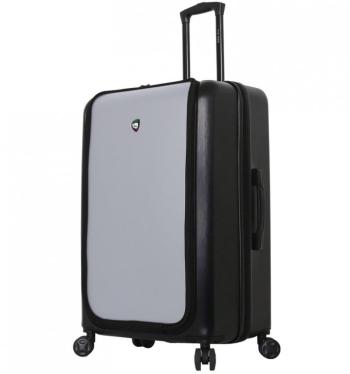 Mia Toro M1709/2-L Carbonio Superior cestovní kufr TSA 78 cm 101-126 l Black/Silver