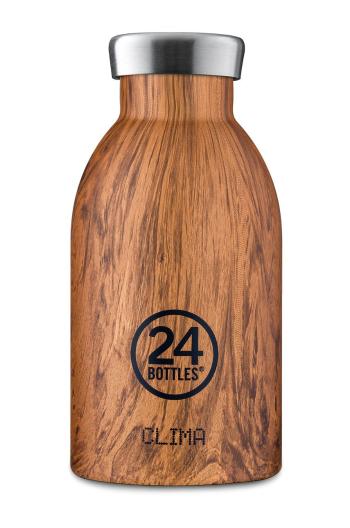 24bottles - Termo láhev Clima Sequoia Wood 330ml