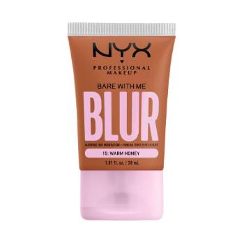 NYX Professional Makeup Bare With Me Blur Tint Foundation 30 ml make-up W 15 Warm Honey na normální pleť; na smíšenou pleť; na dehydratovanou pleť