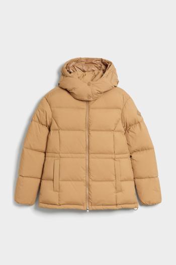 BUNDA GANT D2. MID LENGTH DOWN JACKET hnědá XS