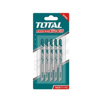 TOTAL-TOOLS Plátky do přímočaré pily, dřevo, 5ks (TAC51111C)