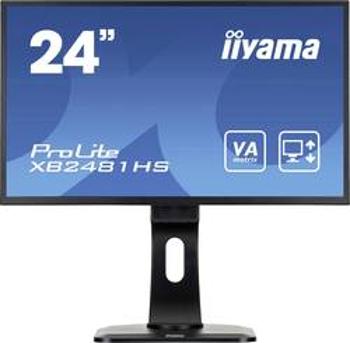 LED monitor Iiyama ProLite XB2481HS-B1, 59.9 cm (23.6 palec),1920 x 1080 Pixel 6 ms, VA LED VGA, DVI, HDMI™