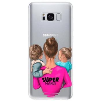 iSaprio Super Mama - Boy and Girl pro Samsung Galaxy S8 (smboygirl-TPU2_S8)
