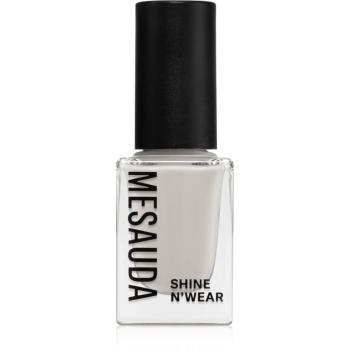 Mesauda Milano Shine N'Wear rychleschnoucí lak na nehty odstín 232 Extra White 10 ml