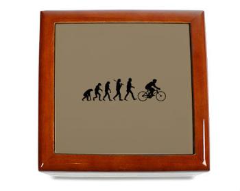 Dřevěná krabička Evolution Bicycle