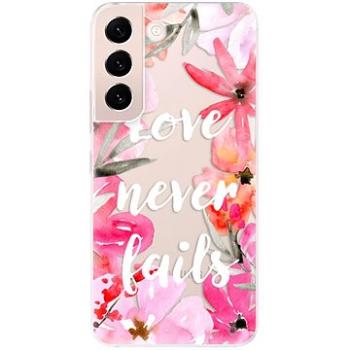iSaprio Love Never Fails pro Samsung Galaxy S22+ 5G (lonev-TPU3-S22P-5G)