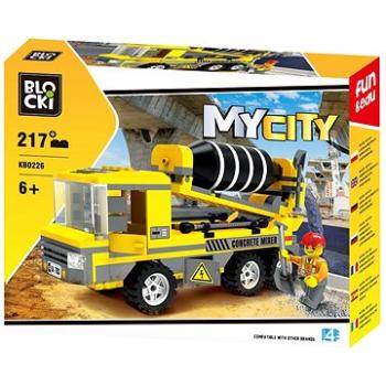Blocki MyCity Cement truck   (KB0226)