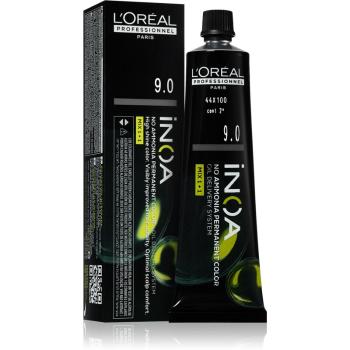 L’Oréal Professionnel Inoa permanentní barva na vlasy bez amoniaku odstín 9.0 60 ml