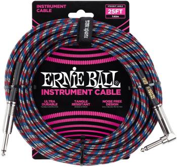 Ernie Ball P06063 7,5 m Rovný - Lomený Nástrojový kabel