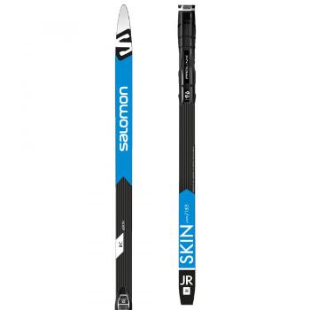 Salomon XC SKI SET RC ESKIN JR+PLK ACC JR Juniorské běžecké lyže s vázáním, černá, velikost 175
