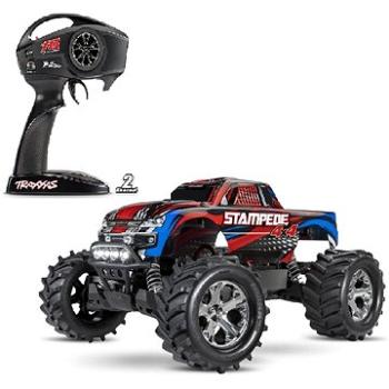 Traxxas Stampede 4WD 1:10 RTR červený s LED osvětl (0020334660015)