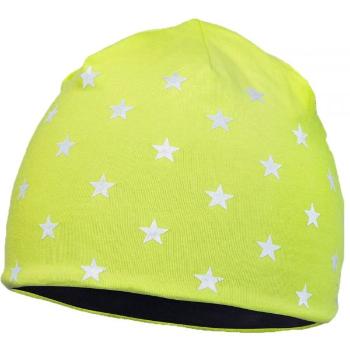 Runto STARS Dětská zimní čepice, žlutá, velikost UNI