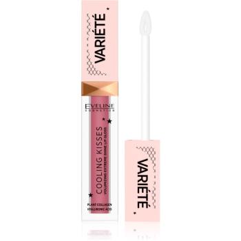 Eveline Cosmetics Variété Cooling Kisses hydratační lesk na rty s chladivým účinkem odstín 06 New Romance 6,8 ml